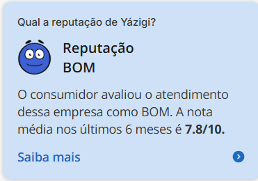 Yazigi Reclame Aqui